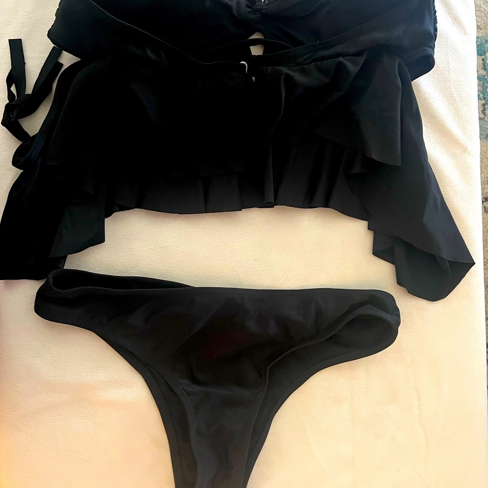 Black swimsuit